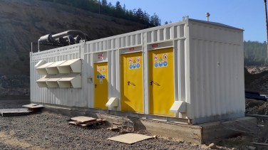 Энергоснабжение завода на золоторудном месторождении в Якутии