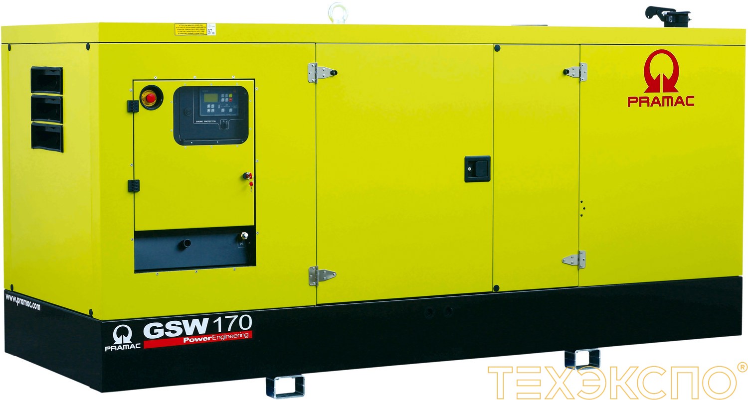 Pramac GSW170I (в кожухе) - ДЭС 119 кВт  | Дизельная электростанция в Техэкспо