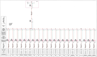 Дизельная электростанция 24 кВт в кожухе с АВР для коттеджа в Репино – чертеж из проектной документации 2 из 11