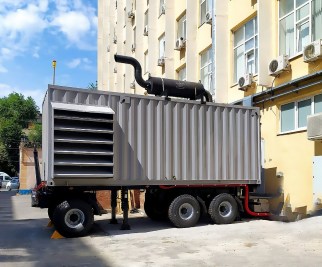 Передвижная ДЭС для коммерческого банка