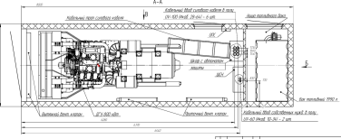 Два контейнера для ДГУ 800 кВт для контейнерного терминала (КТСП) в Петербурге – чертеж из проектной документации 5 из 5