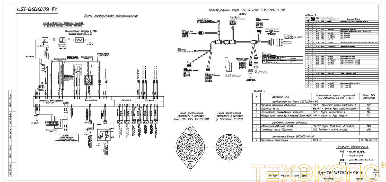 Дизель ТЭ.80С-Т400-2РН ЯМЗ - ДЭС 80 кВт  за 1&nbsp;446&nbsp;097 рублей | Дизельная электростанция в Техэкспо