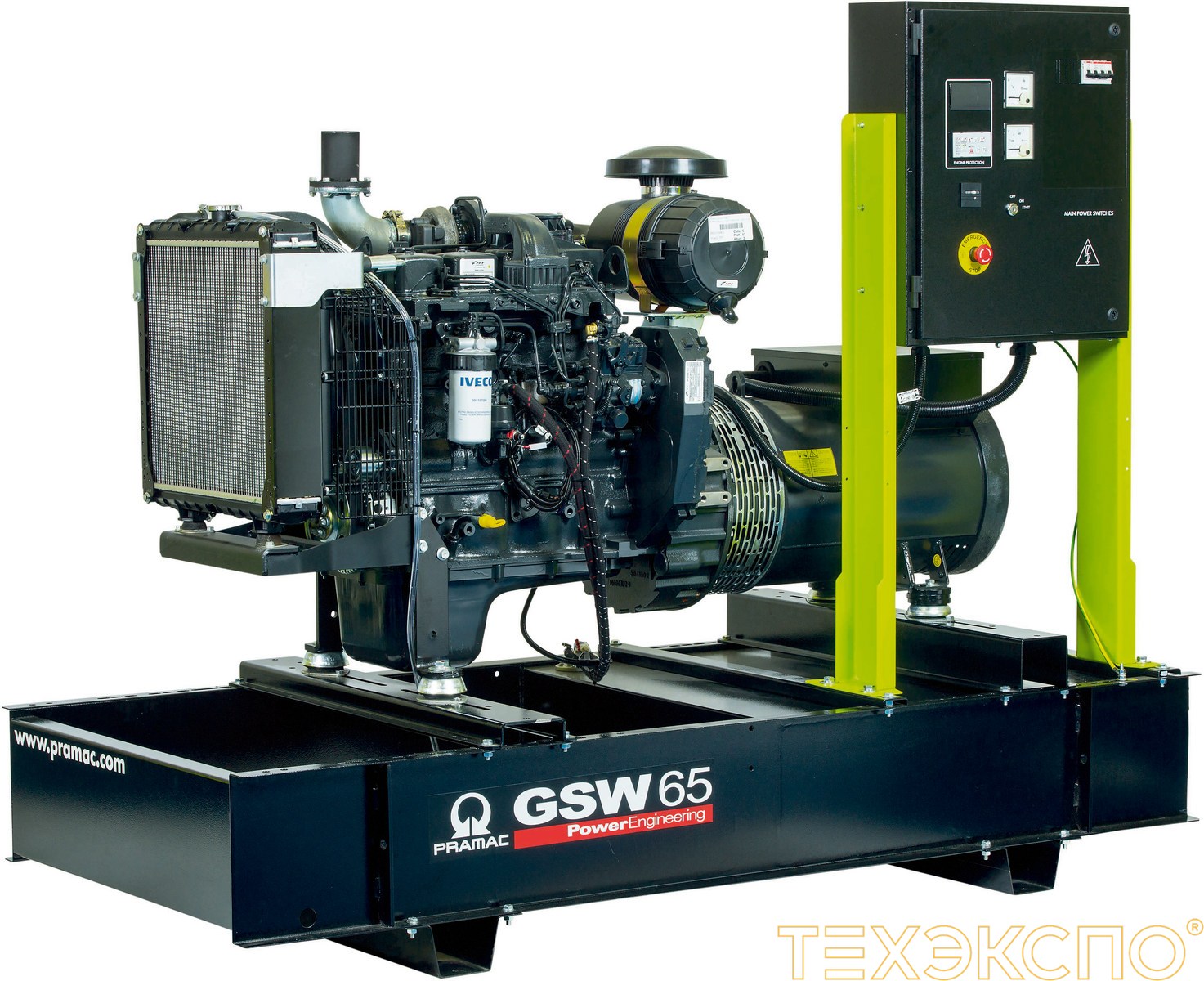 Pramac GSW80I (в кожухе) - ДЭС 60 кВт  | Дизельная электростанция в Техэкспо