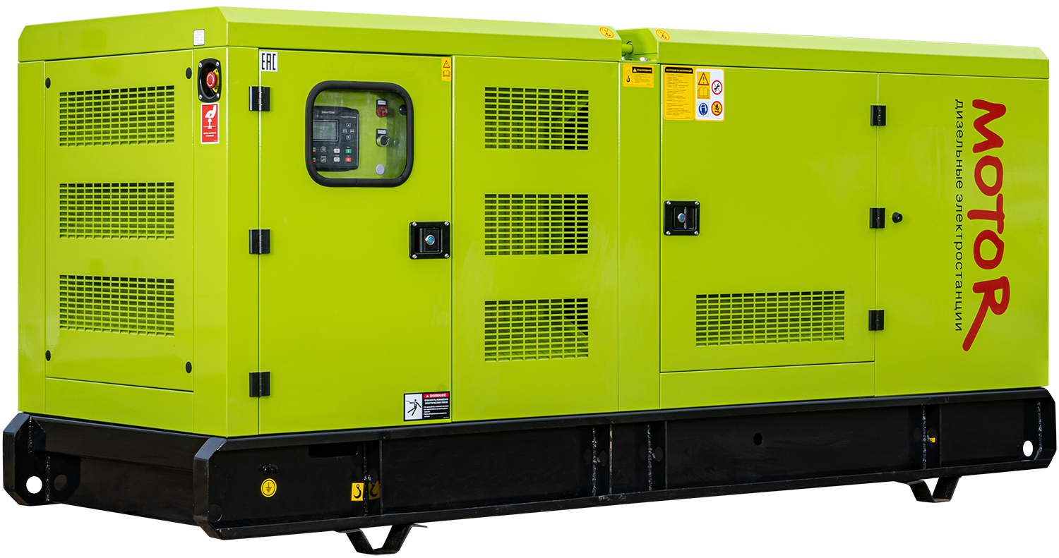 MOTOR АД120 (еврокожух) - ДЭС 120 кВт  за 941&nbsp;967 рублей | Дизельная электростанция в Техэкспо