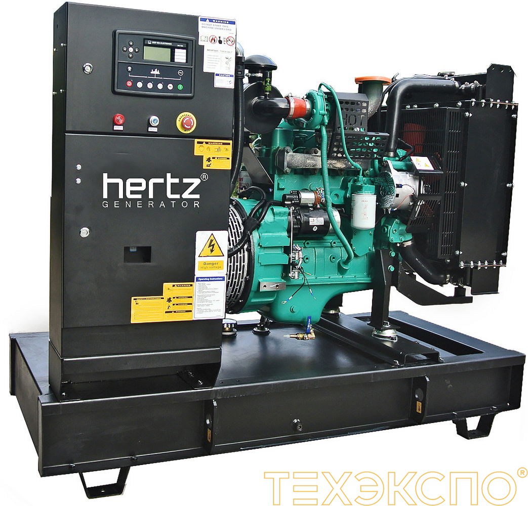 HERTZ HG82 CL - ДЭС 60 кВт  | Дизельная электростанция в Техэкспо