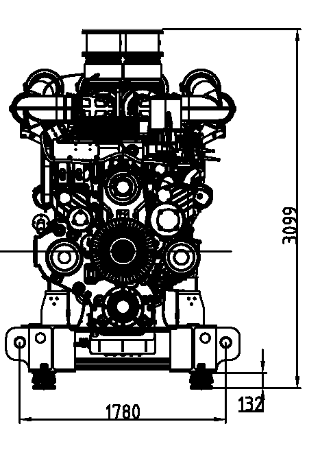 Weichai WPG3750B7 - ДЭС 2600 кВт  за 133&nbsp;139&nbsp;012 рублей | Дизельная электростанция в Техэкспо