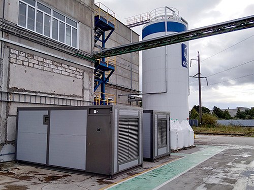 4 ДЭС по 400 кВт для производителя жидких минеральных удобрений и средств защиты растений