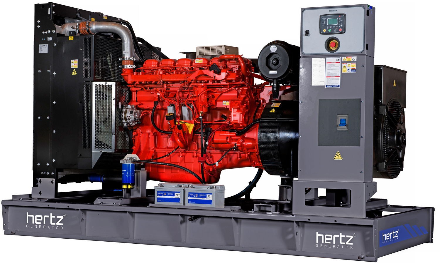 HERTZ HG665SC - ДЭС 484 кВт  | Дизельная электростанция в Техэкспо