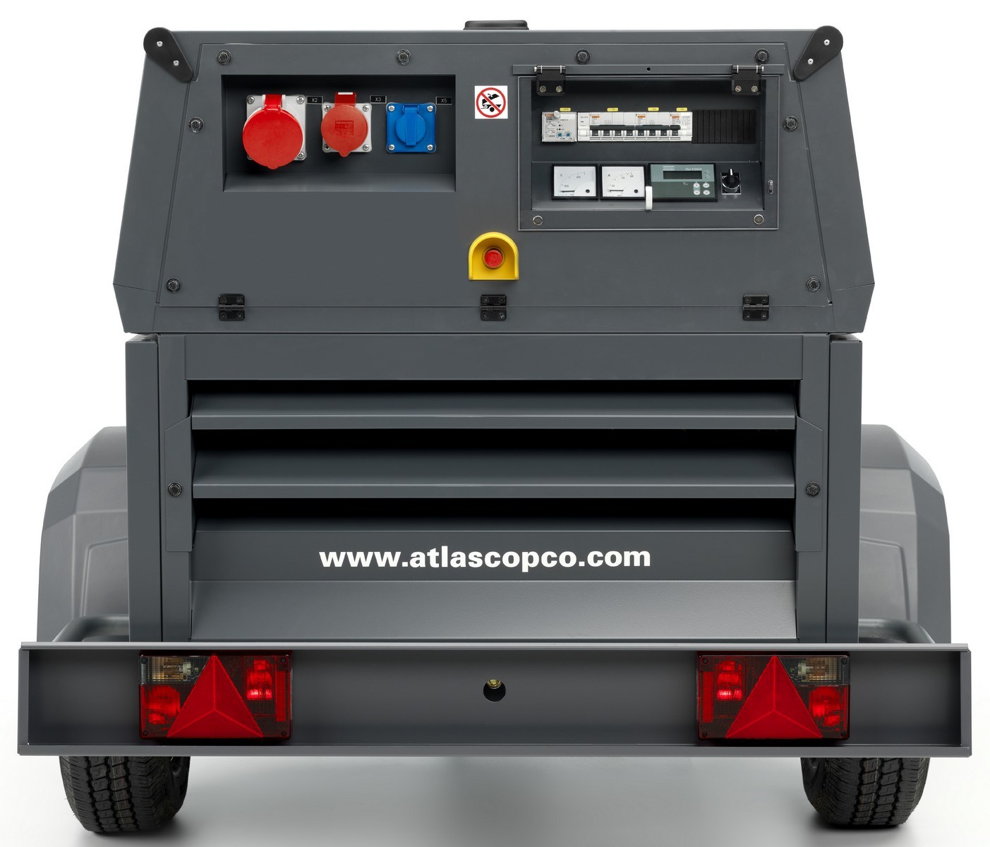 Atlas Copco QAX 40 - ДЭС 32 кВт  | Дизельная электростанция в Техэкспо