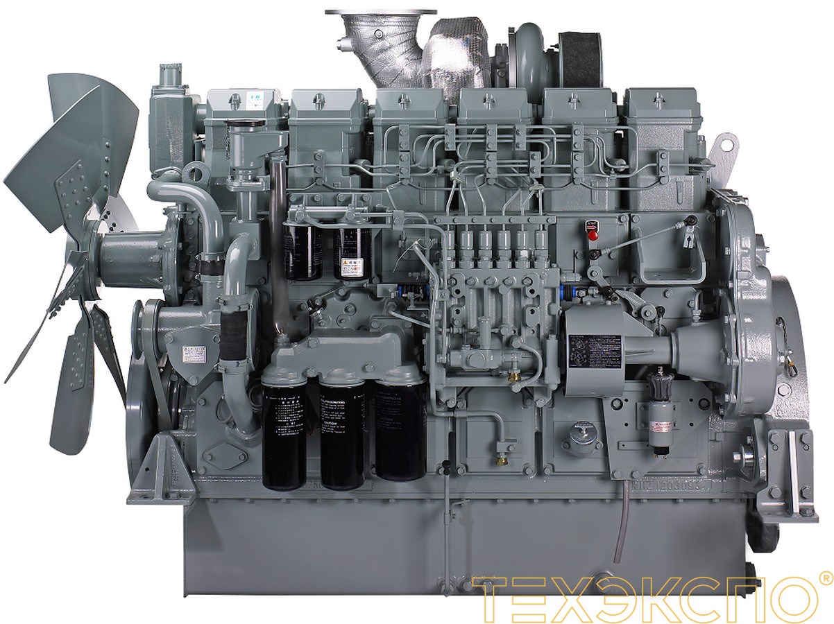 Mitsubishi S6R-PTA - 570 кВт купить в Санкт-Петербурге | Двигатель в Техэкспо