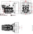 Двигатель Baudouin 12WH17D1248-5 – фото 3 из 6