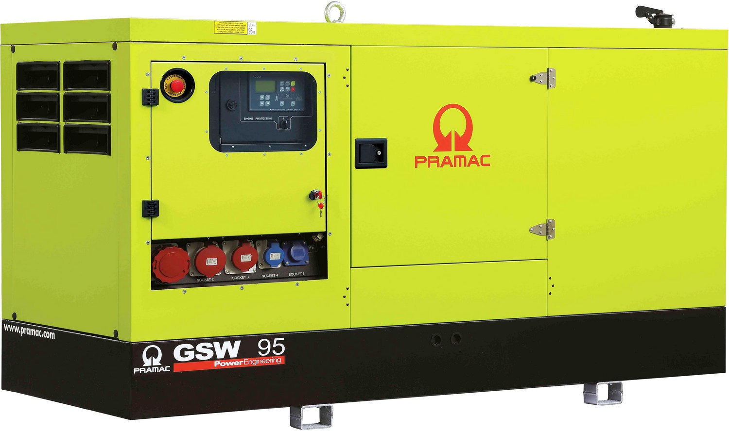 Pramac GSW90V - ДЭС 66 кВт  | Дизельная электростанция в Техэкспо