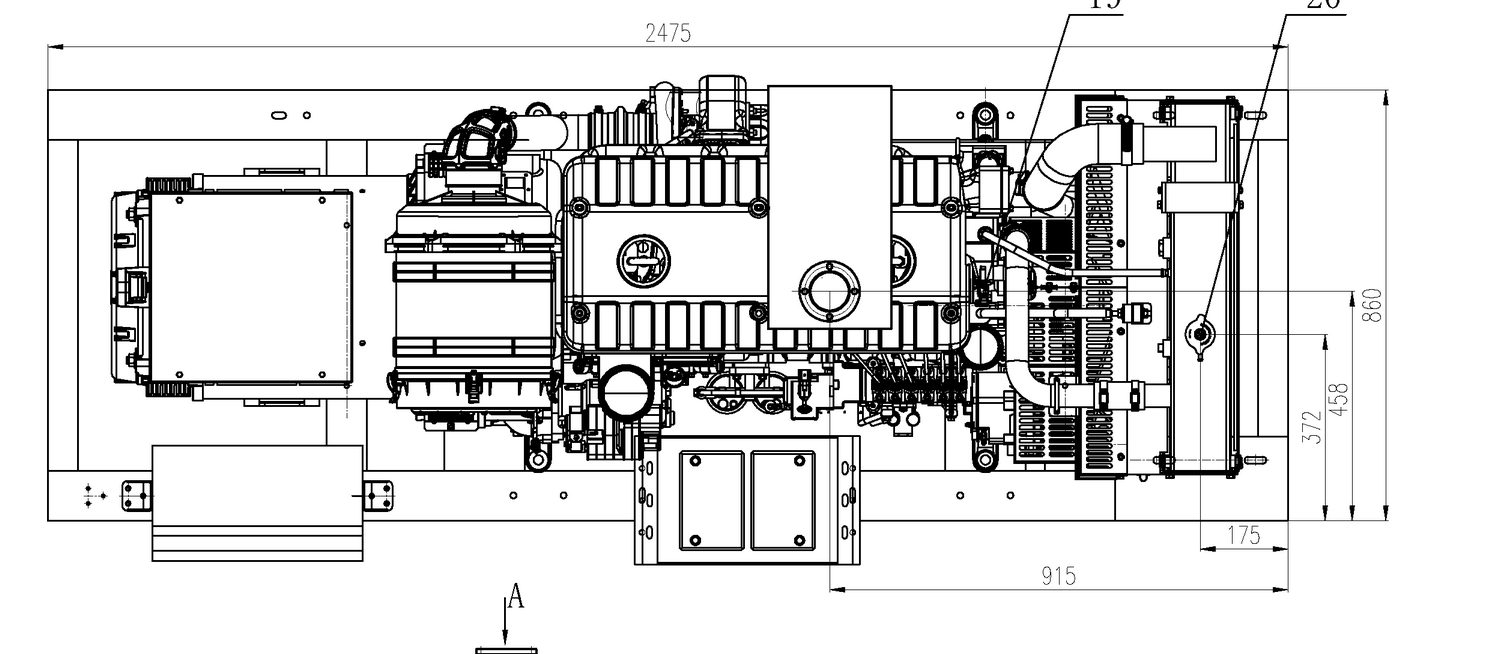 Weichai WPG138 B9 - ДЭС 100 кВт  за 1&nbsp;644&nbsp;078 рублей | Дизельная электростанция в Техэкспо