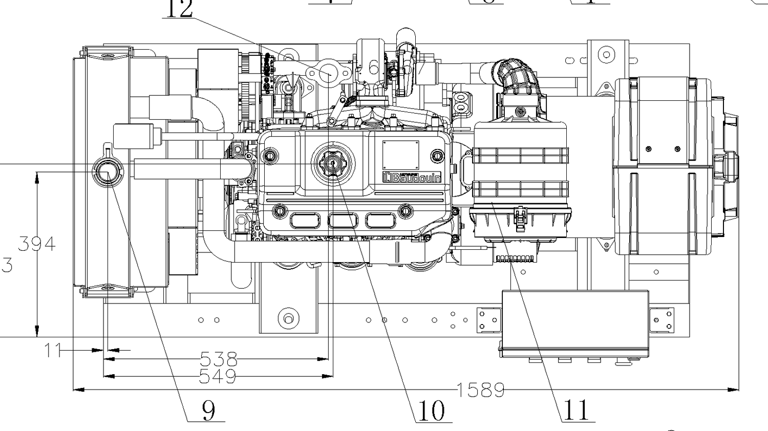 Weichai WPG55 B1 - ДЭС 40 кВт  за 1&nbsp;230&nbsp;793 рублей | Дизельная электростанция в Техэкспо