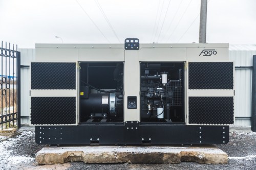 Дизель-генератор 100 кВт в кожухе с АВР для авторемонтной мастерской в Петербурге – фото 6 из 32