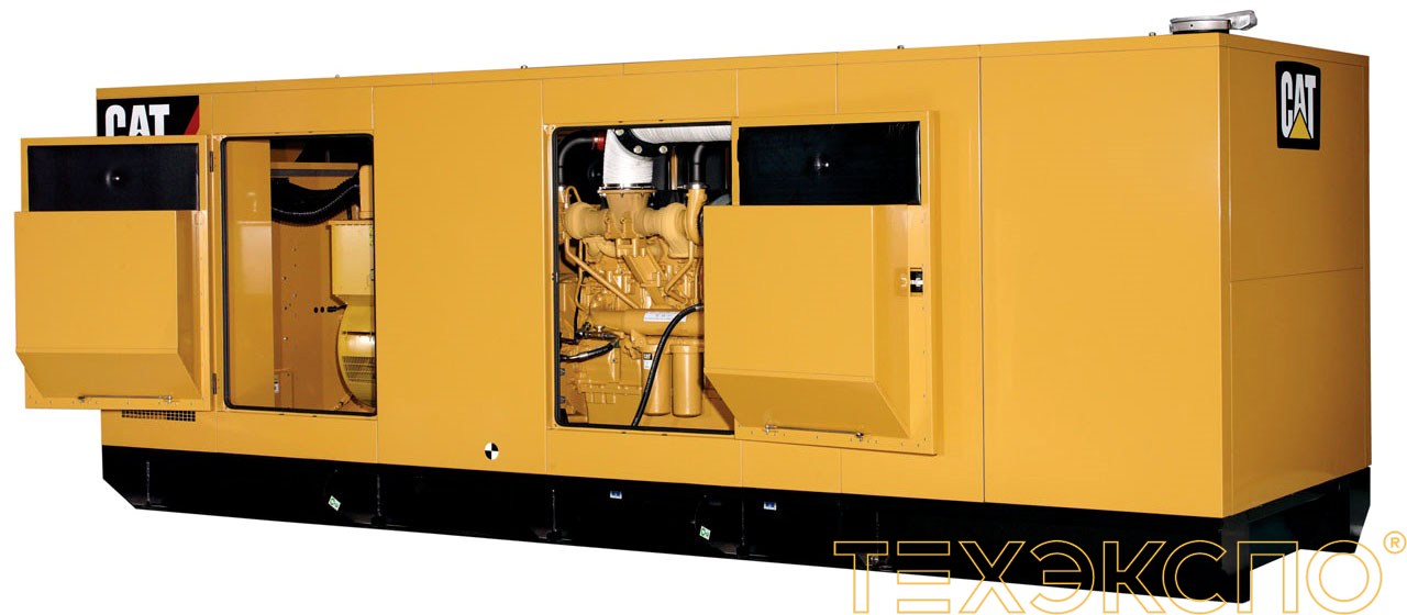 Caterpillar C-18 - ДЭС 473 кВт  | Дизельная электростанция в Техэкспо
