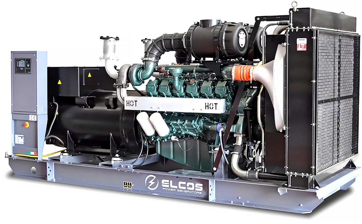 Elcos GE.DW.900/800.BF - ДЭС 640 кВт  за 18&nbsp;386&nbsp;420 рублей | Дизельная электростанция в Техэкспо