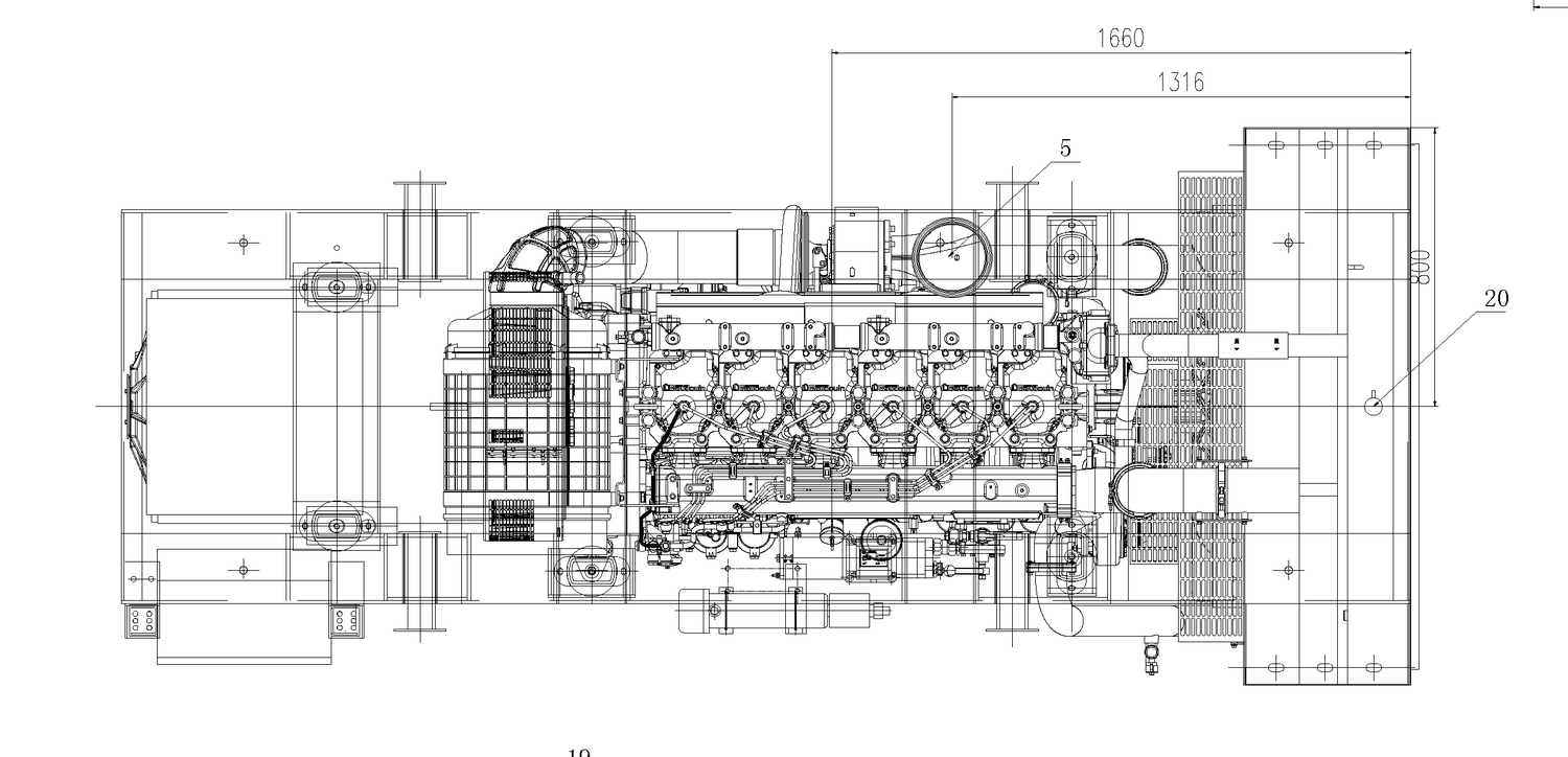 Weichai WPG825 B7 - ДЭС 600 кВт  за 15&nbsp;272&nbsp;950 рублей | Дизельная электростанция в Техэкспо