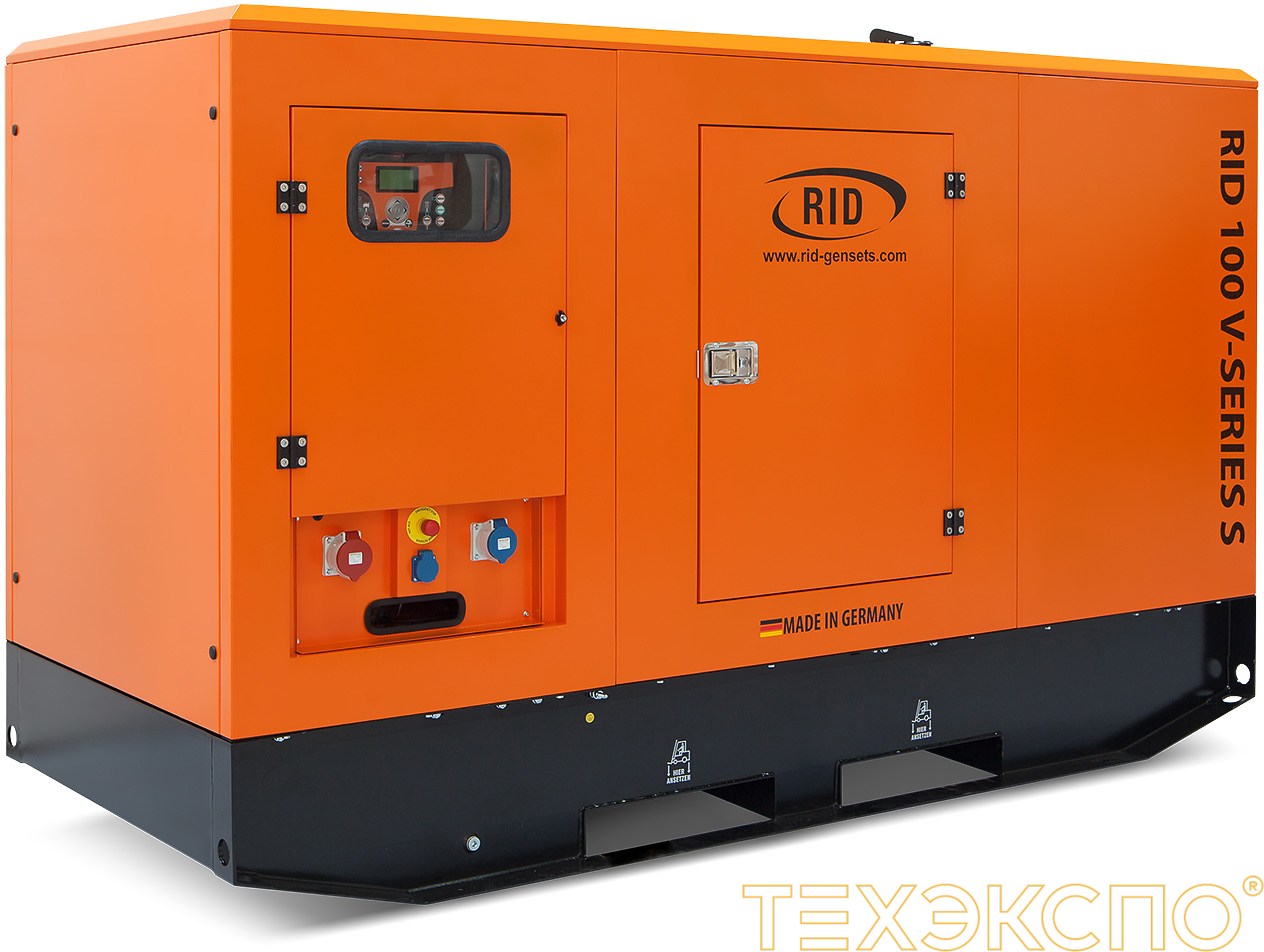 RID 100 V-Series Volvo - ДЭС 80 кВт  | Дизельная электростанция в Техэкспо