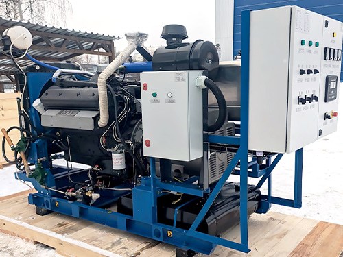 Три ДЭС для АЭС «Аккую» и баки запаса топлива к ним