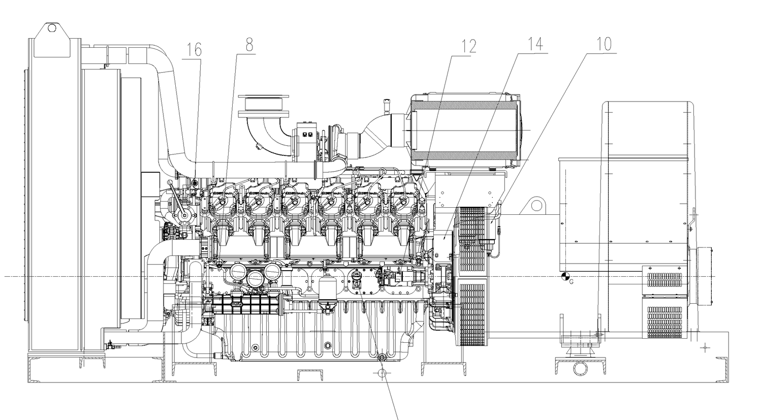 Weichai WPG1100 B7 - ДЭС 800 кВт  за 26&nbsp;205&nbsp;922 рублей | Дизельная электростанция в Техэкспо