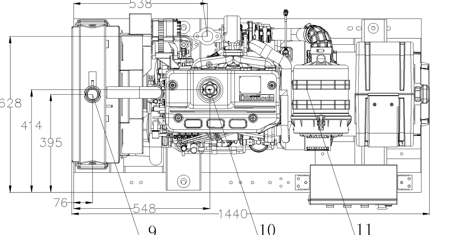 Weichai WPG33 B1 - ДЭС 24 кВт  за 2&nbsp;724&nbsp;267 рублей | Дизельная электростанция в Техэкспо