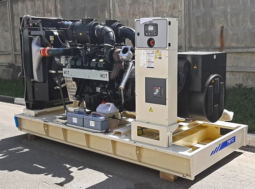 ДЭС Doosan  500 кВт с АВР для продуктового склада в Краснодаре