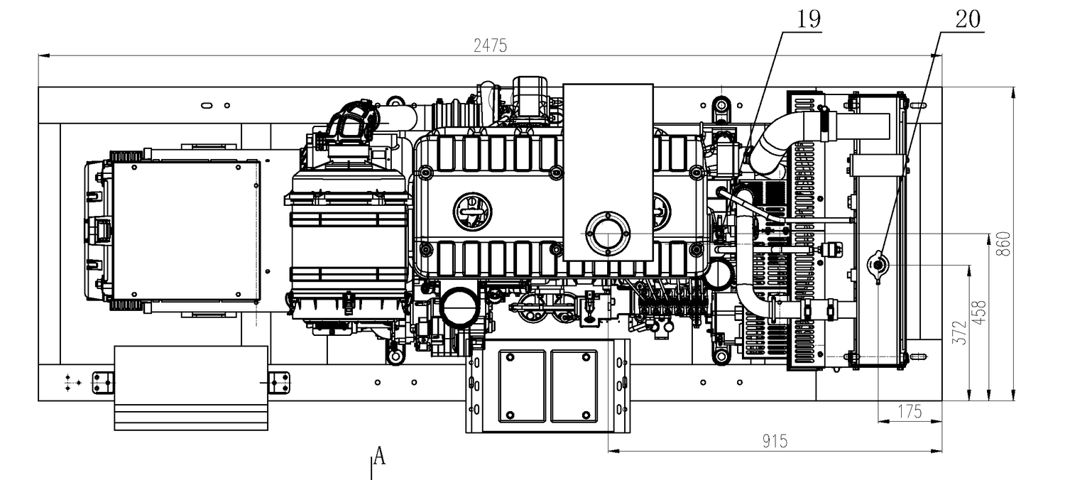 Weichai WPG165 B9 - ДЭС 120 кВт  за 1&nbsp;720&nbsp;337 рублей | Дизельная электростанция в Техэкспо