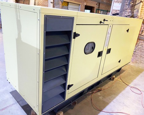 ДЭС 66 кВт в кожухе на шасси для маслоэкстракционного завода в Курске – фото 6 из 9