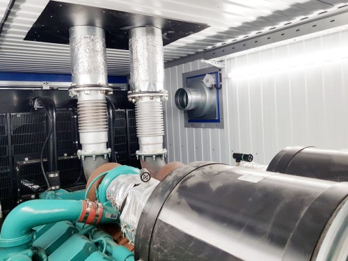 Передвижная ДЭС Cummins 800 кВт с топливным баком на 3000 л в Норильск для переработки лома цветных металлов – фото 19 из 27