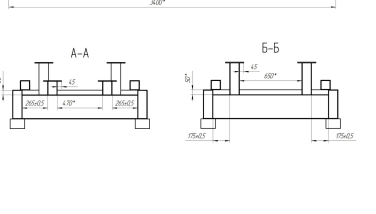 Два контейнера с тепловым модулем для газопоршневой установки – чертеж из проектной документации 14 из 14