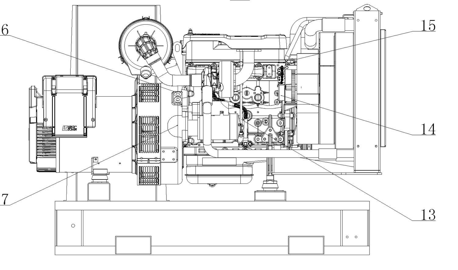 Weichai WPG55 B1 - ДЭС 40 кВт  за 1&nbsp;230&nbsp;793 рублей | Дизельная электростанция в Техэкспо