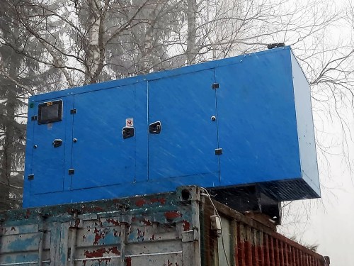ДЭС 80 и 160 кВт в кожухе для строительства объекта в Твери
