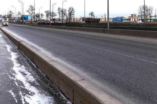 Ремонт асфальтобетонного покрытия на искусственных дорожных сооружениях Санкт-Петербурга – фото 27 из 36