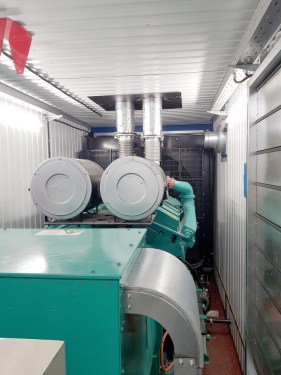 Передвижная ДЭС Cummins 800 кВт с топливным баком на 3000 л в Норильск для переработки лома цветных металлов – фото 24 из 27