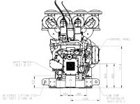 Чертеж дизельной электростанции  C2250 D5 – 
фото 8 из 28