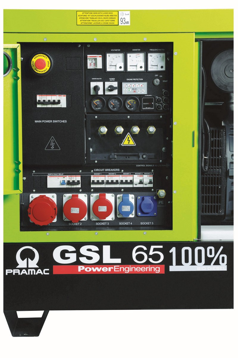 Pramac GSL65D (в кожухе) - ДЭС 46 кВт  | Дизельная электростанция в Техэкспо