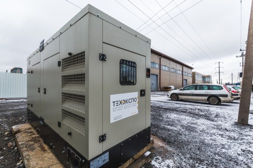 Дизель-генератор 100 кВт в кожухе с АВР для авторемонтной мастерской в Петербурге – фото 25 из 32