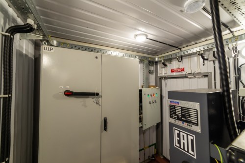 ДГУ 818 кВт с британским двигателем Perkins и генератором Stamford в контейнере для ТРК PLAZMA в Мурманске – фото 14 из 70