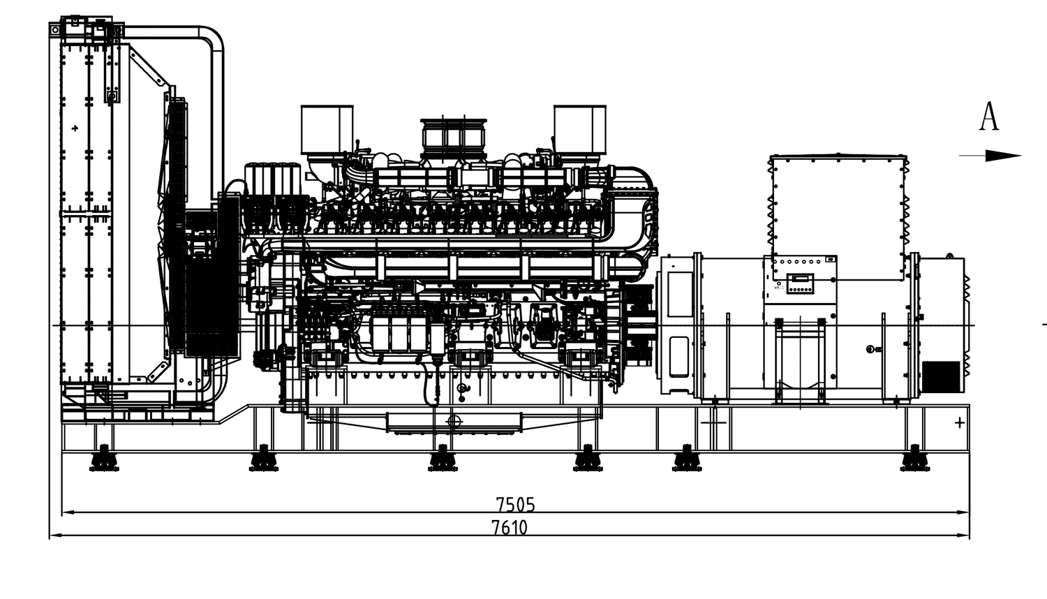 Weichai WPG4125B7 - ДЭС 3000 кВт  за 222&nbsp;500&nbsp;000 рублей | Дизельная электростанция в Техэкспо