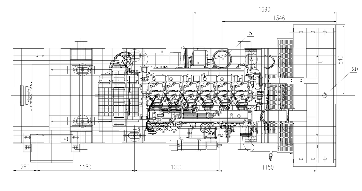 Weichai WPG700 B7 - ДЭС 500 кВт  за 13&nbsp;522&nbsp;597 рублей | Дизельная электростанция в Техэкспо