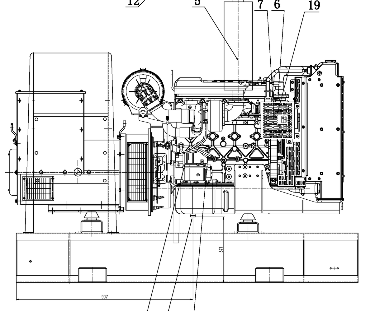 Weichai WPG88 B1 - ДЭС 64 кВт  за 1&nbsp;361&nbsp;304 рублей | Дизельная электростанция в Техэкспо