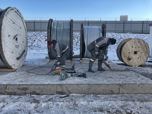 Автономный генерирующий центр (АГЦ) из трех ДГУ общей мощностью 3600 кВт для складского комплекса Wildberries – фото 48 из 93