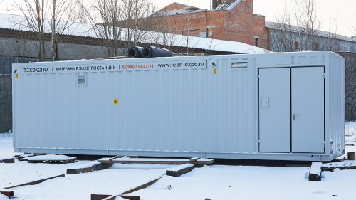 ДГУ Cummins C1675D5 мощностью 1200 кВт в контейнере с пониженным уровнем шума для производителя лекарств «Петровакс» – фото 9 из 45