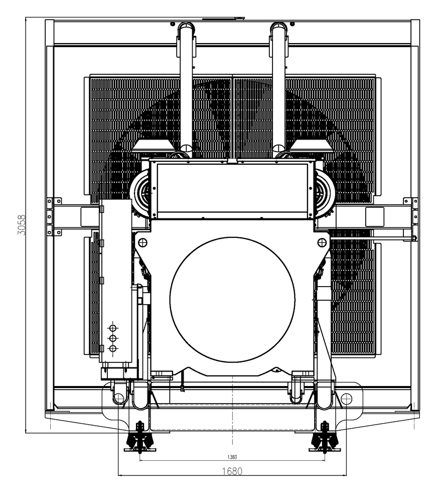 Weichai WPG1900B7 - ДЭС 1400 кВт  за 20&nbsp;919&nbsp;580 рублей | Дизельная электростанция в Техэкспо