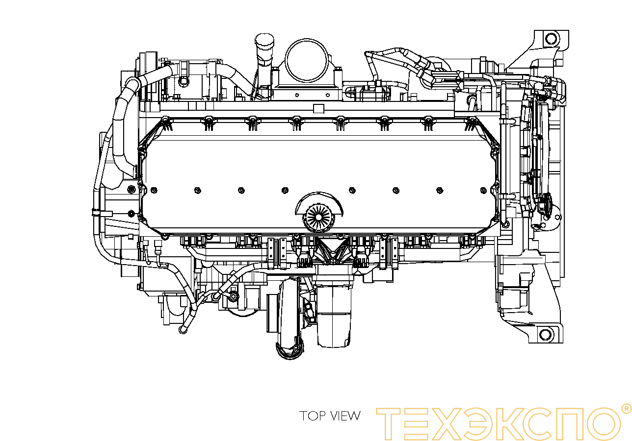 FPT (Iveco) C13 TE6W - 414 кВт купить в Санкт-Петербурге | Двигатель в Техэкспо
