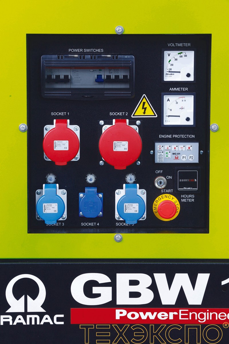 Pramac GSW45P (в кожухе) - ДЭС 37 кВт в Санкт-Петербурге | Дизельная электростанция в Техэкспо