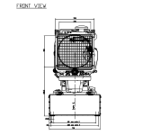 Чертеж дизельной электростанции  GE NEF45 – 
фото 2 из 4