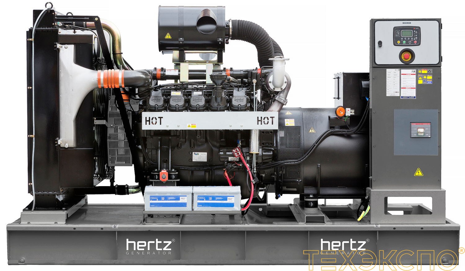 HERTZ HG660DL - ДЭС 480 кВт в Санкт-Петербурге за 9 973 838 рублей | Дизельная электростанция в Техэкспо
