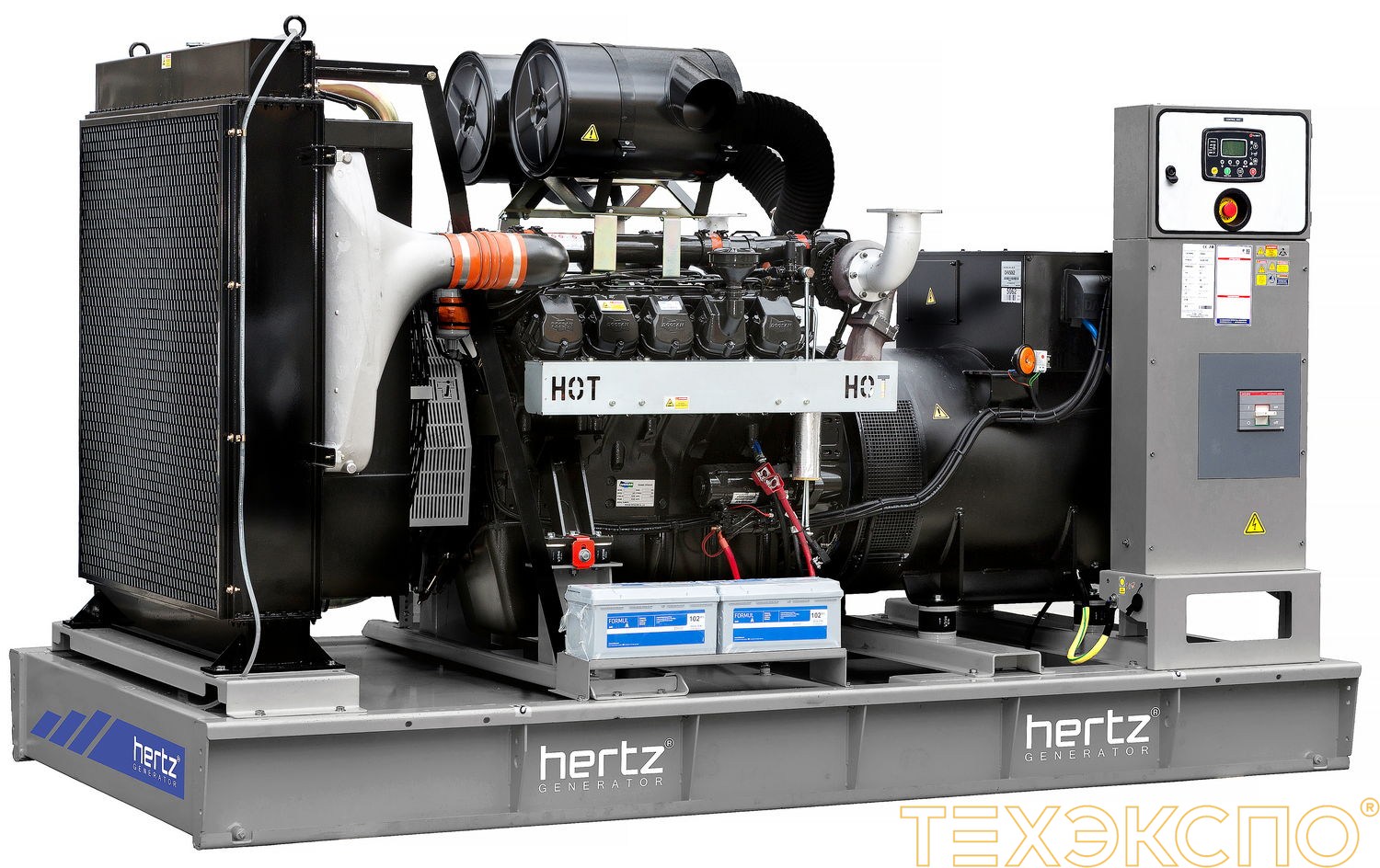 HERTZ HG703DC - ДЭС 512 кВт в Санкт-Петербурге за 9 582 335 рублей | Дизельная электростанция в Техэкспо